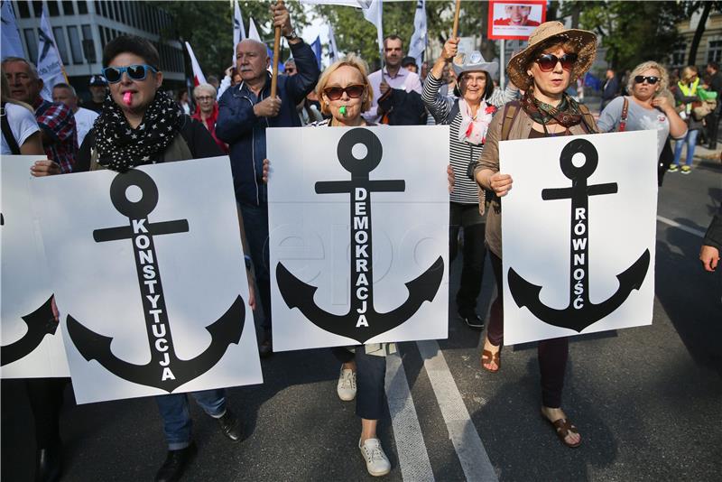 POLAND PROTEST KOD MARCH