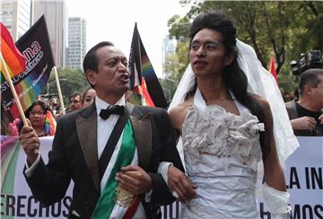 MEXICO SAME SEX MARRIAGE PROTEST