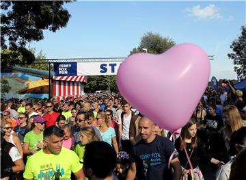 Zagreb: Održana humanitarna utrka Terry Fox Run