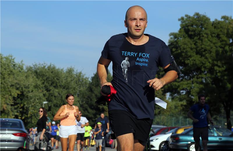 Zagreb: Održana humanitarna utrka Terry Fox Run