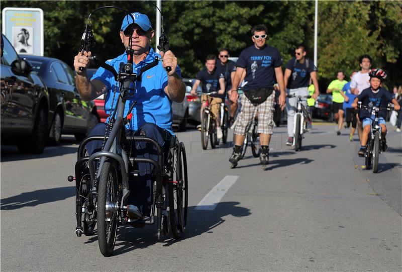 Zagreb: Održana humanitarna utrka Terry Fox Run