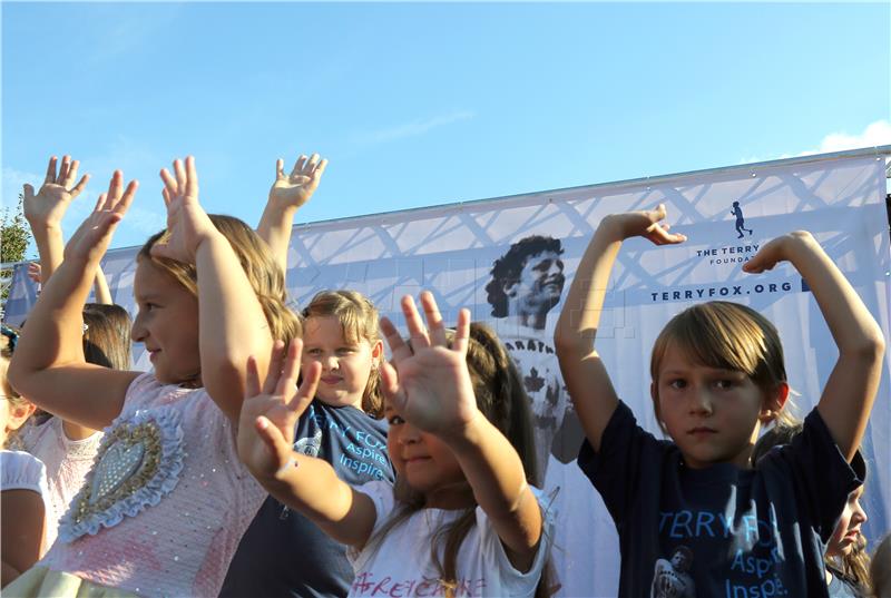 Zagreb: Održana humanitarna utrka Terry Fox Run