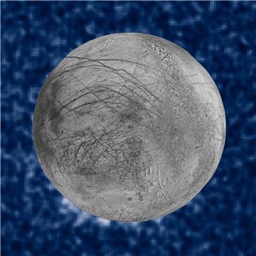 SPACE NATURE JUPITER EUROPA MOON