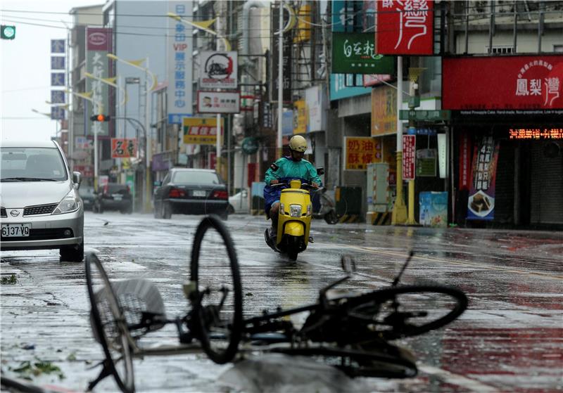 TAIWAN WEATHER TYPHOON MEGI