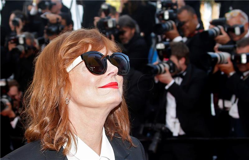 FILE FRANCE CINEMA SARANDON BIRTHDAY