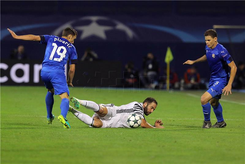 Utakmica 2. kola Lige prvaka: Dinamo - Juventus