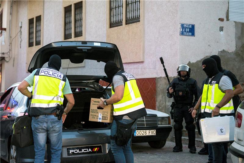 SPAIN TERRORISM ARREST