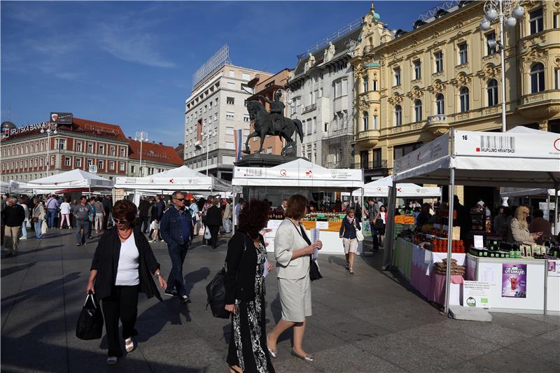  "Kupujmo hrvatsko" na Trgu bana Jelačića