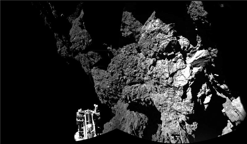 FILE SPACE ROSETTA PHILAE COMET