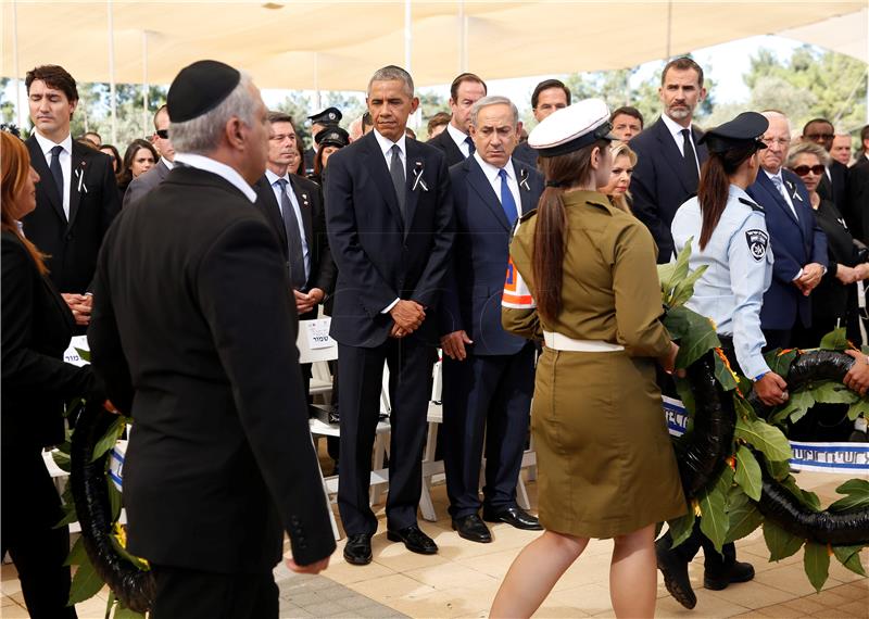 ISRAEL PEOPLE SHIMON PERES FUNERAL