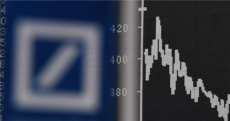 Raste zabrinutost investitora oko financijskog zdravlja Deutsche Banka