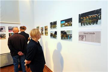 Izložba fotografija u povodu 25. obljetnice formiranja 1. Obalno tehničke bitnice "Kašjuni" i pogibije Josipa Vranića