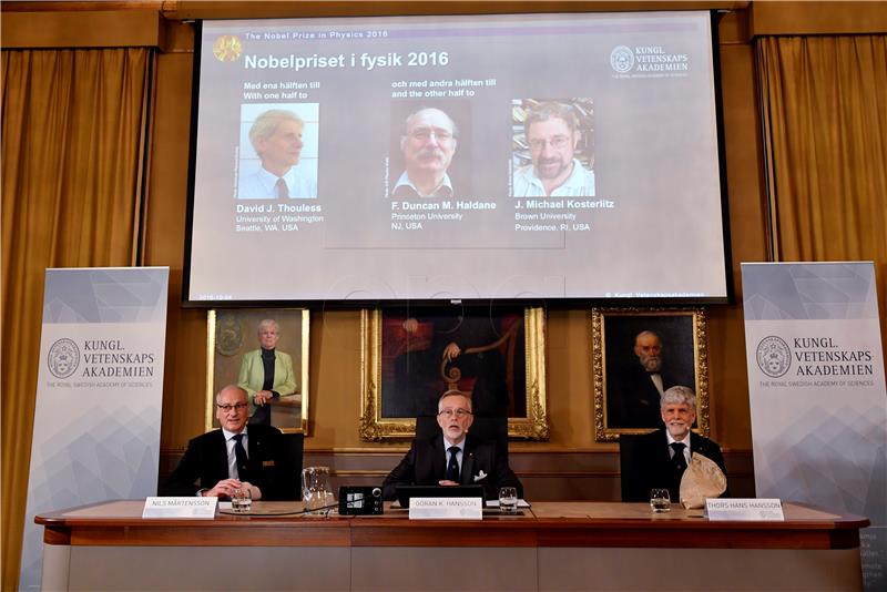 SWEDEN NOBEL PRIZE PHYSICS