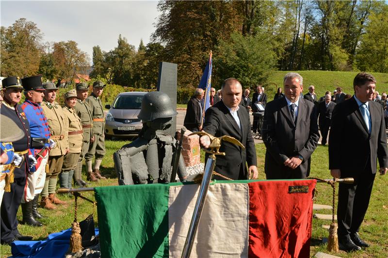 Spomenik vojnicima stradalim na Soči u Prvom svjetskom ratu