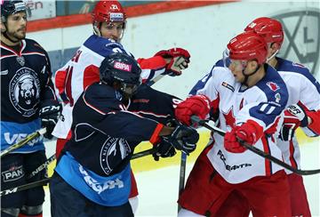 Utakmica 16. kola Kontinentalne hokejaške lige: Medveščak - CSKA