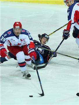 Utakmica 16. kola Kontinentalne hokejaške lige: Medveščak - CSKA