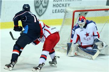 Utakmica 16. kola Kontinentalne hokejaške lige: Medveščak - CSKA