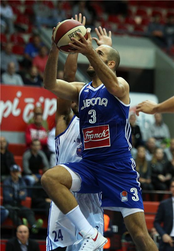 Utakmica 2. kola košarkaške ABA lige: Cibona - Mornar