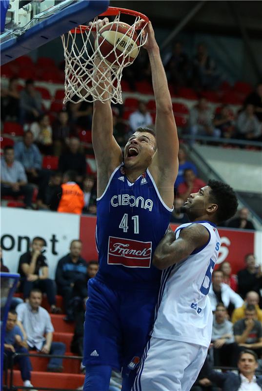 Utakmica 2. kola košarkaške ABA lige: Cibona - Mornar