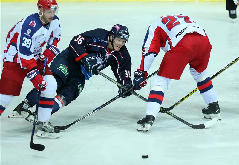 KHL: Medveščak - CSKA 2-5