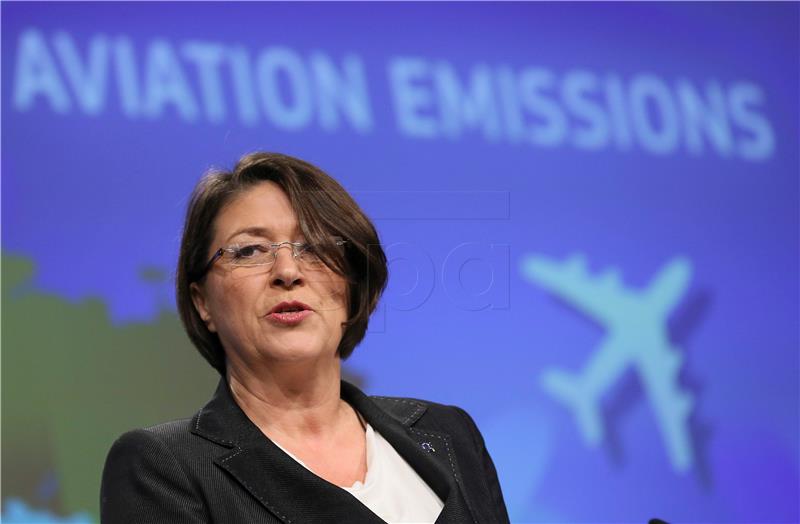 BELGIUM EU COMMISSION AVAITION EMISSIONS