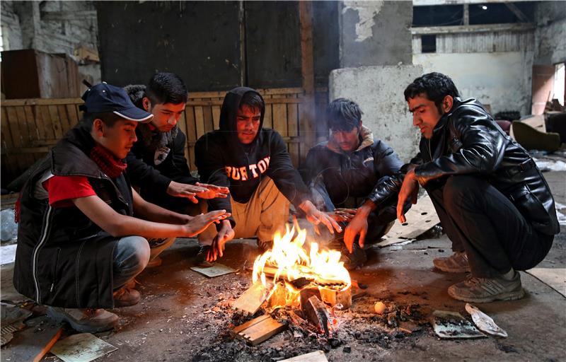 SERBIA BELGRADE MIGRATION  HUNGARY