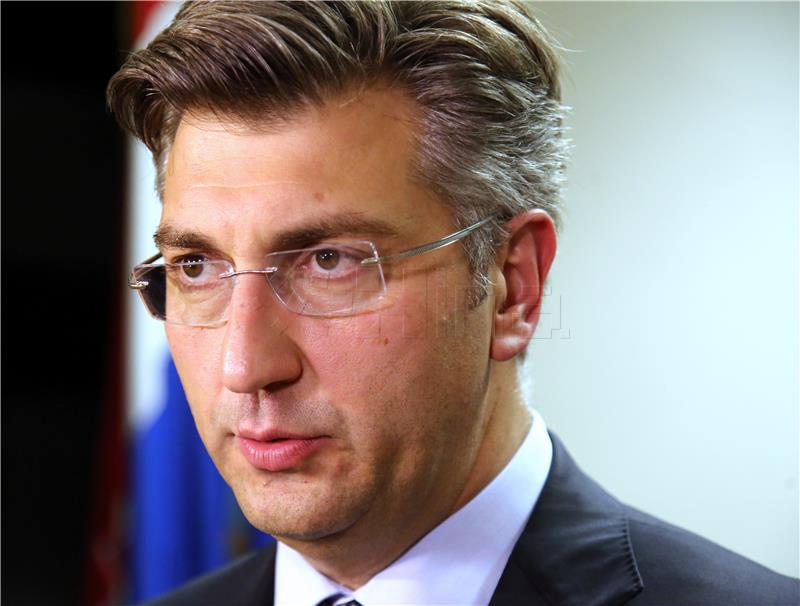 HDZ: Plenković dao izjavu za medije