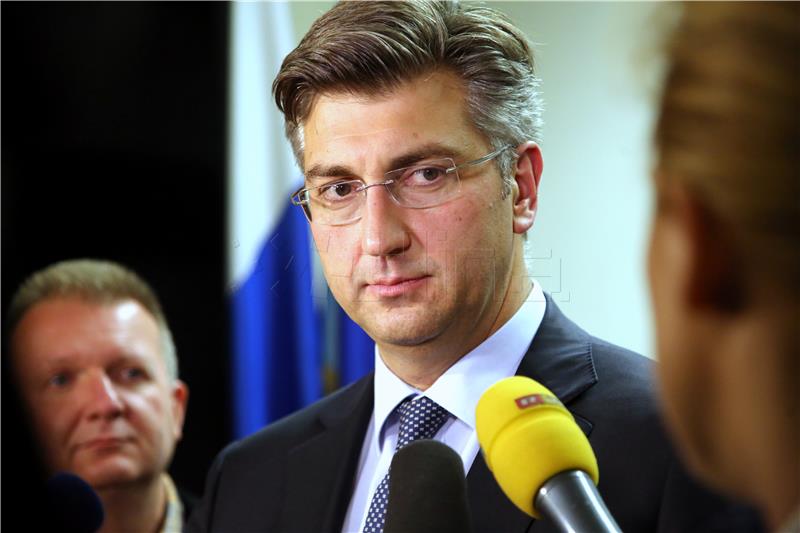 HDZ: Plenković dao izjavu za medije