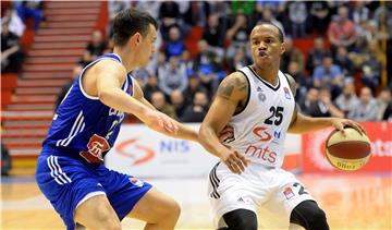 Utakmica 3. kola košarkaške ABA lige: Partizan - Cibona