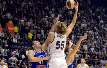 Utakmica 3. kola košarkaške ABA lige: Partizan - Cibona