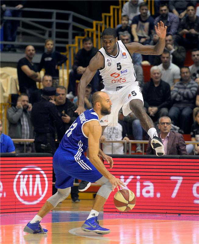 Utakmica 3. kola košarkaške ABA lige: Partizan - Cibona