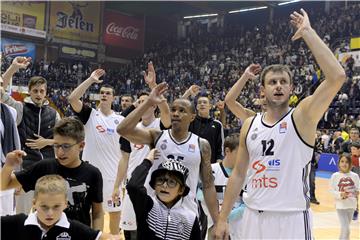 Utakmica 3. kola košarkaške ABA lige: Partizan - Cibona