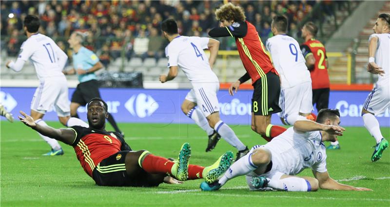 BELGIUM SOCCER FIFA WORLD CUP 2018 QUALIFICATION