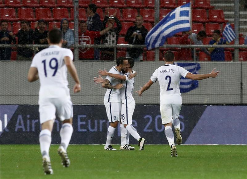 GREECE SOCCER FIFA WORLD CUP 2018 QUALIFICATION