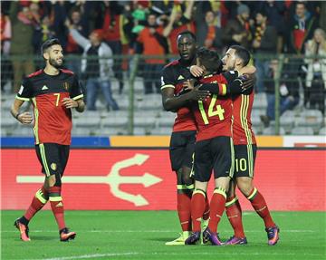 BELGIUM SOCCER FIFA WORLD CUP 2018 QUALIFICATION