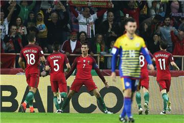 PORTUGAL SOCCER FIFA WORLD CUP 2018 QUALIFICATION