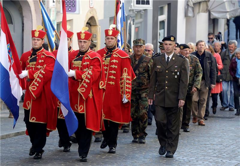 Okupljanje branitelja u povodu Dana neovisnosti