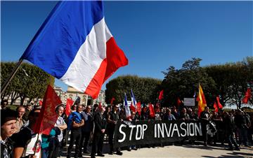 FRANCE XENOPHOBIC PROTEST