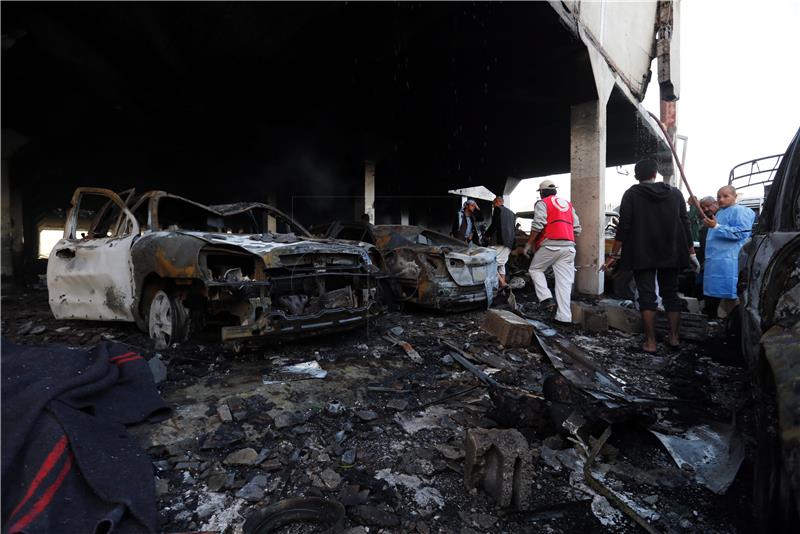 YEMEN CONFLICT AIRSTRIKES