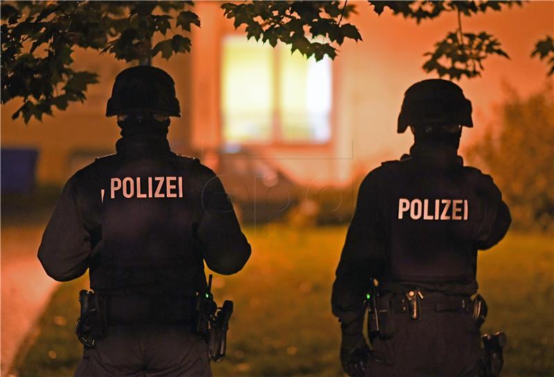 GERMANY POLICE RAIDS CHEMNITZ