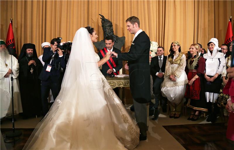 epaselect ALBANIA PEOPLE PRINCE LEKA WEDDING