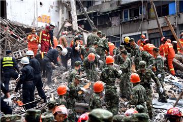 CHINA BUILDING COLLAPSE