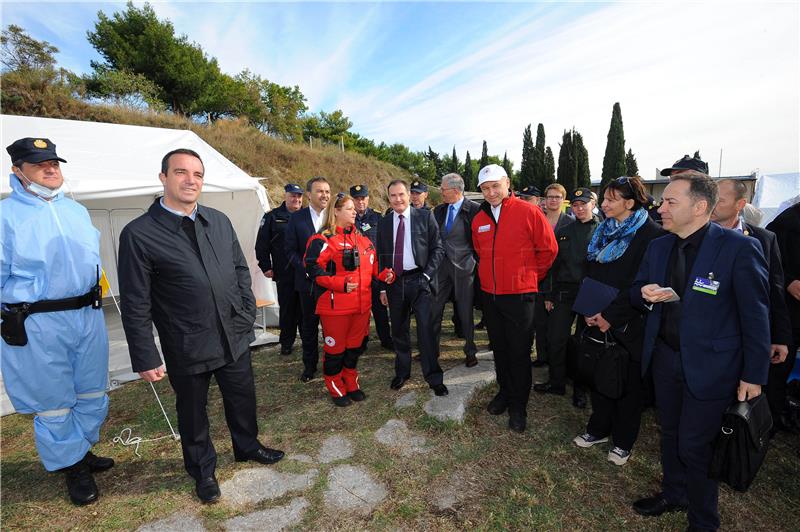 Split: Pokazna vježba u sklopu skupa o međunarodnoj suradnji u zaštiti granica