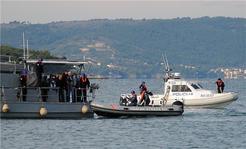 Split: Pokazna vježba u sklopu skupa o međunarodnoj suradnji u zaštiti granica