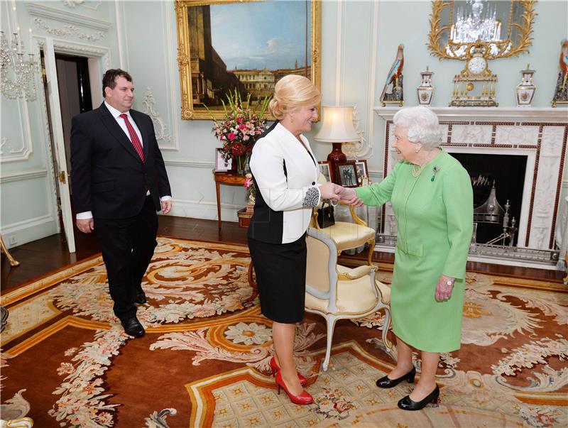 Croatian president begins two-day visit to UK