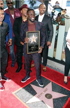 USA CINEMA KEVIN HART STAR CEREMONY