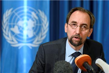 SWITZERLAND UN COMMISSIONER FOR HUMAN RIGHTS HUSSEIN