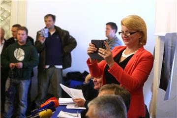 Konferencija za medije o kaznenim prijavama protiv članova Upravnog odbora HAVC-a