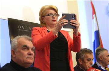 Konferencija za medije o kaznenim prijavama protiv članova Upravnog odbora HAVC-a