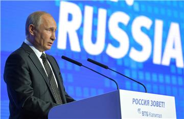 RUSSIA PUTIN INVESTMENT FORUM